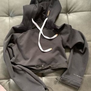 Whitney Simmons Gymshark Cropped Hoodie